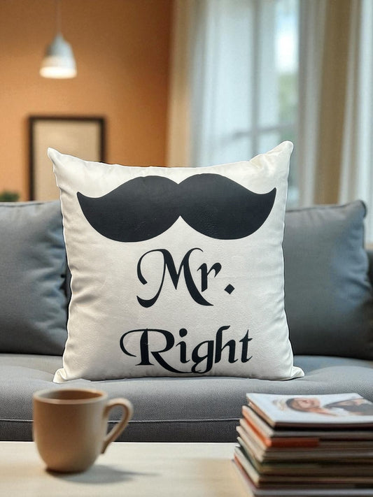 Printed Jutt Writing Cushion Cover