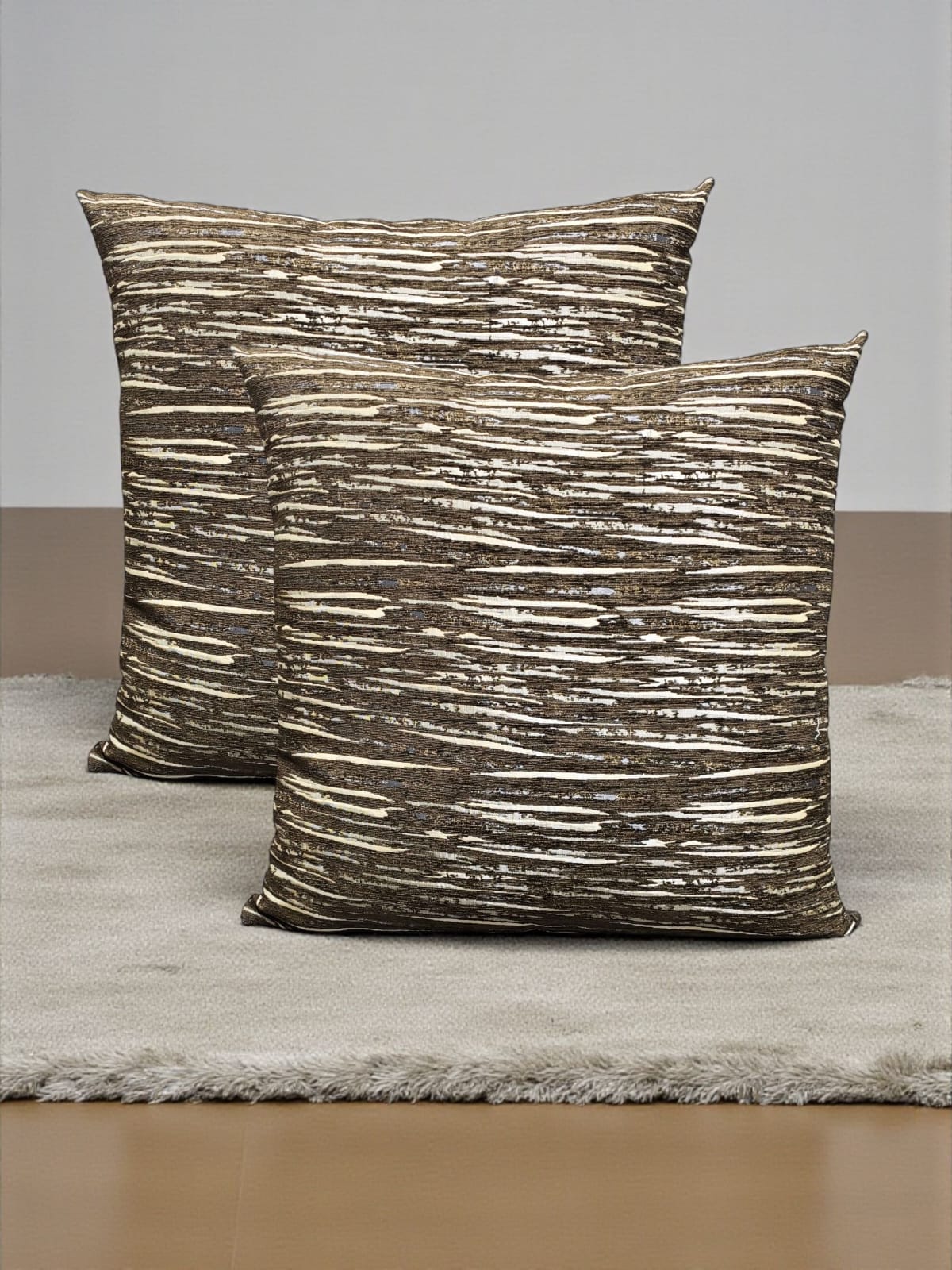 Line Jacquard Floor Cushion