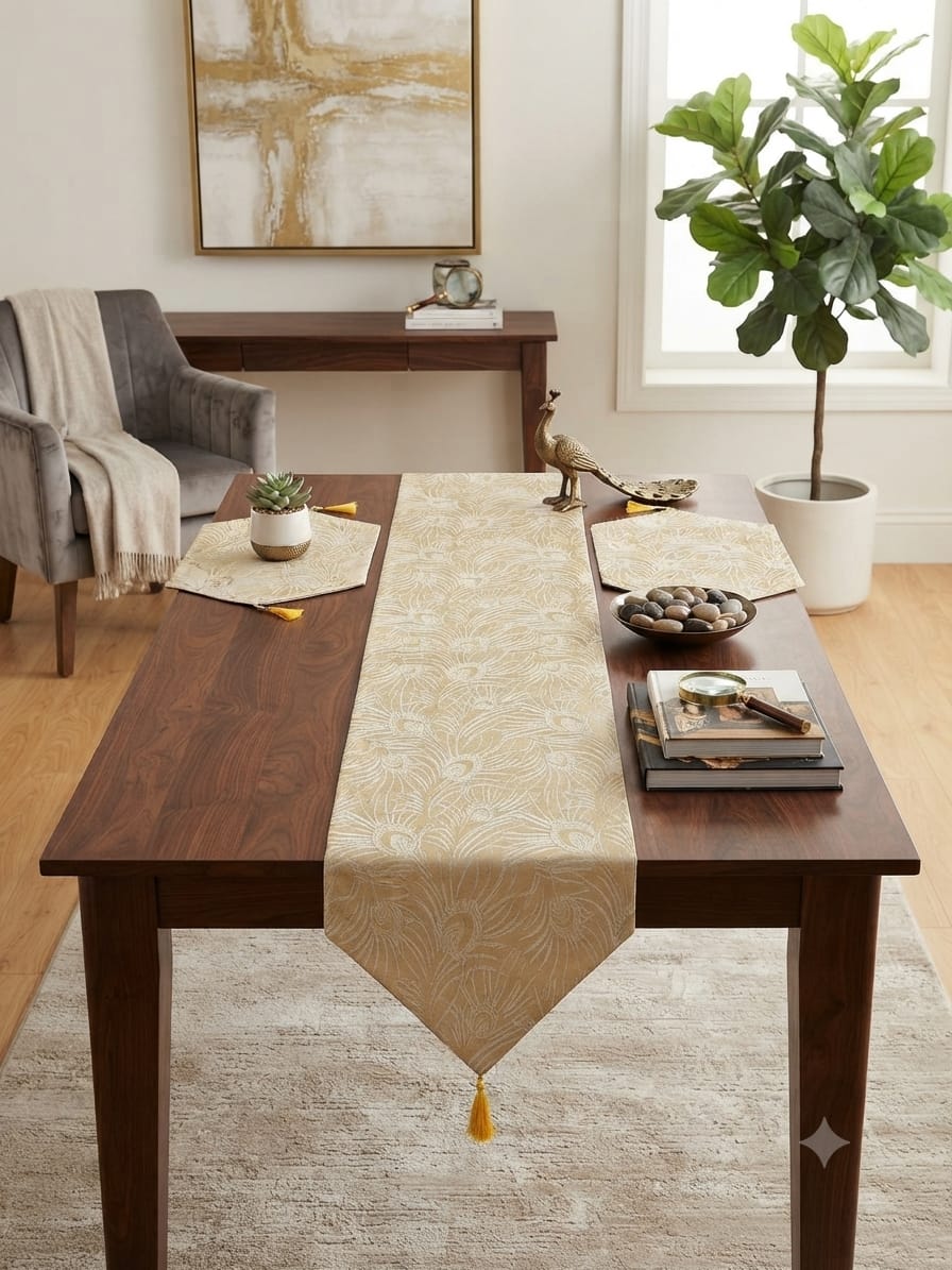Shanghai Peacock Velvet 3pc Set