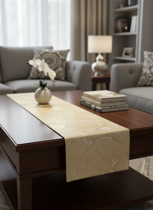 Golden Center Piece/Runner Plastic