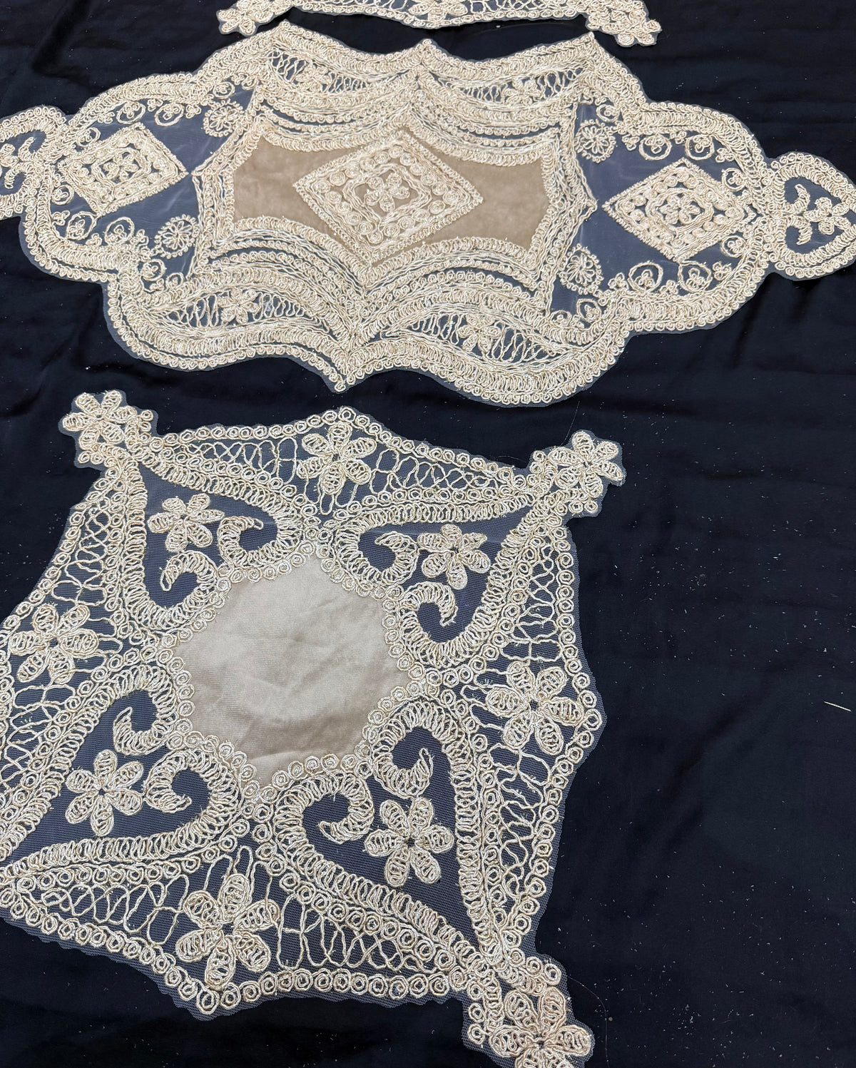 Organza Net Fancy 3pc Set