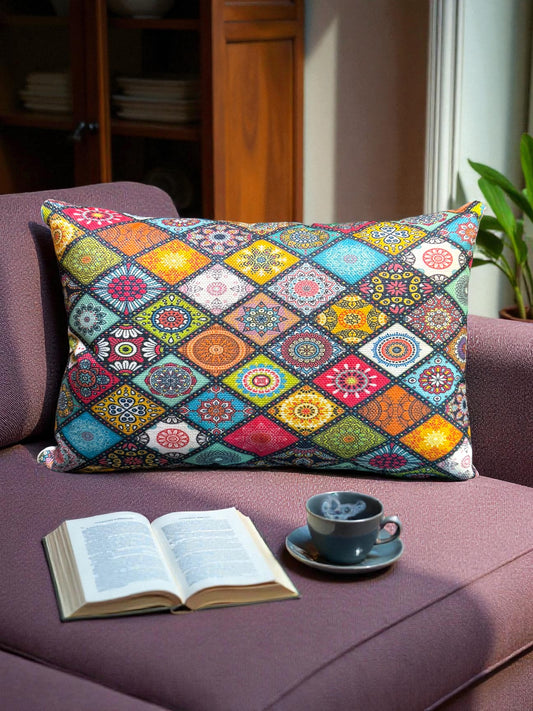 Printed Multi Series Rectangular Cushion