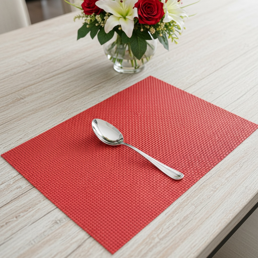 6pc Plastic Chatai Table Mats