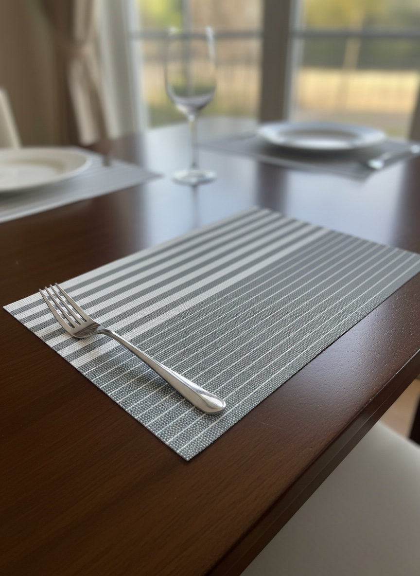 6pc Plastic Chatai Table Mats
