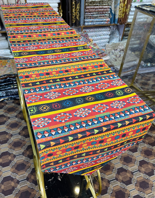 Printed Print Multi Color Table Runner Ali Bedding Store