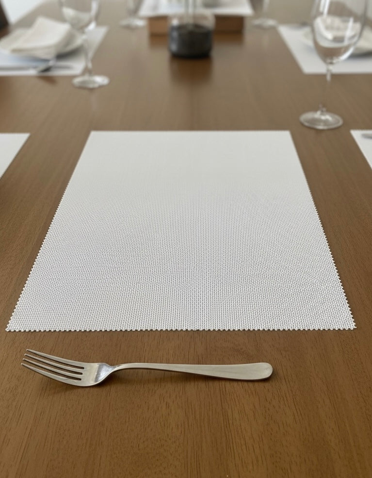 6pc Plastic Chatai Table Mats