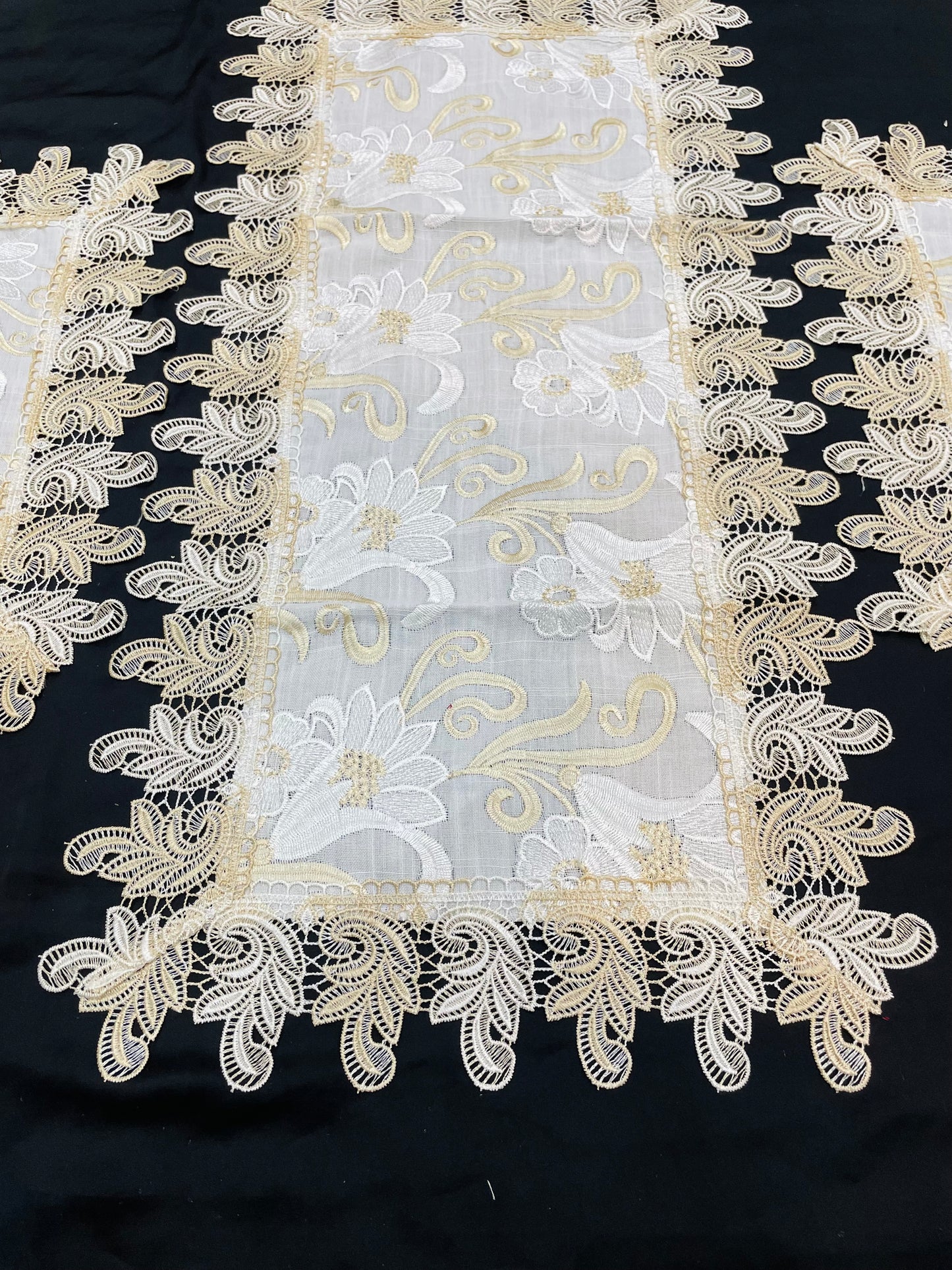 Fancy Shatal Embroidered 3pc Set