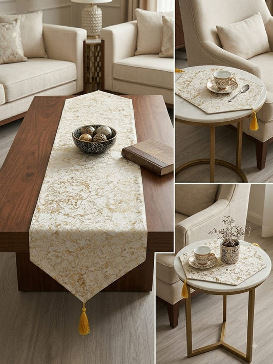 Shanghai Velvet Marble 3pc Set