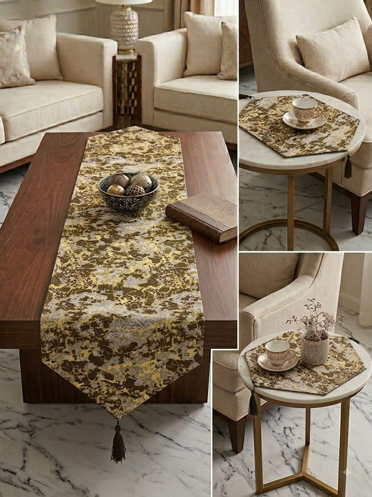 Shanghai Velvet Marble 3pc Set