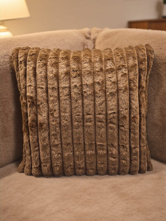 Soft Fur Line Cushion