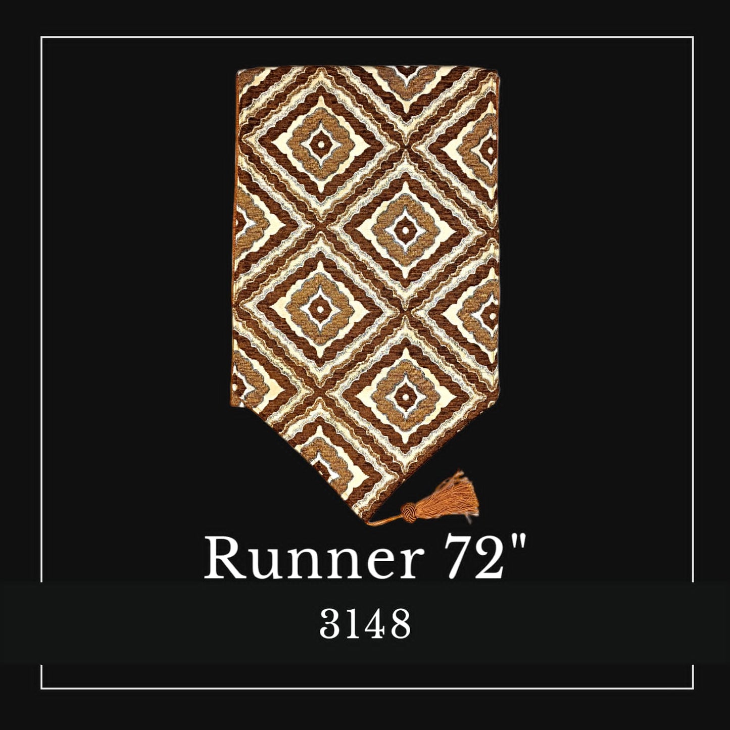 Box Jacquard Table Runner