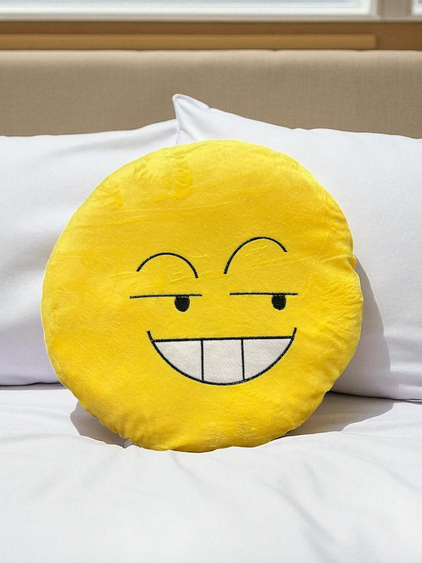 Round Emoji Character Cushion