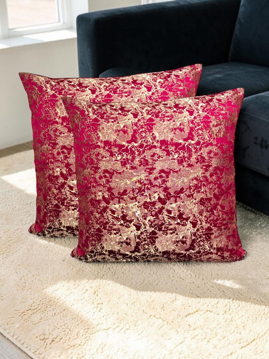 Shanghai Velvet Marble Floor Cushion Covers