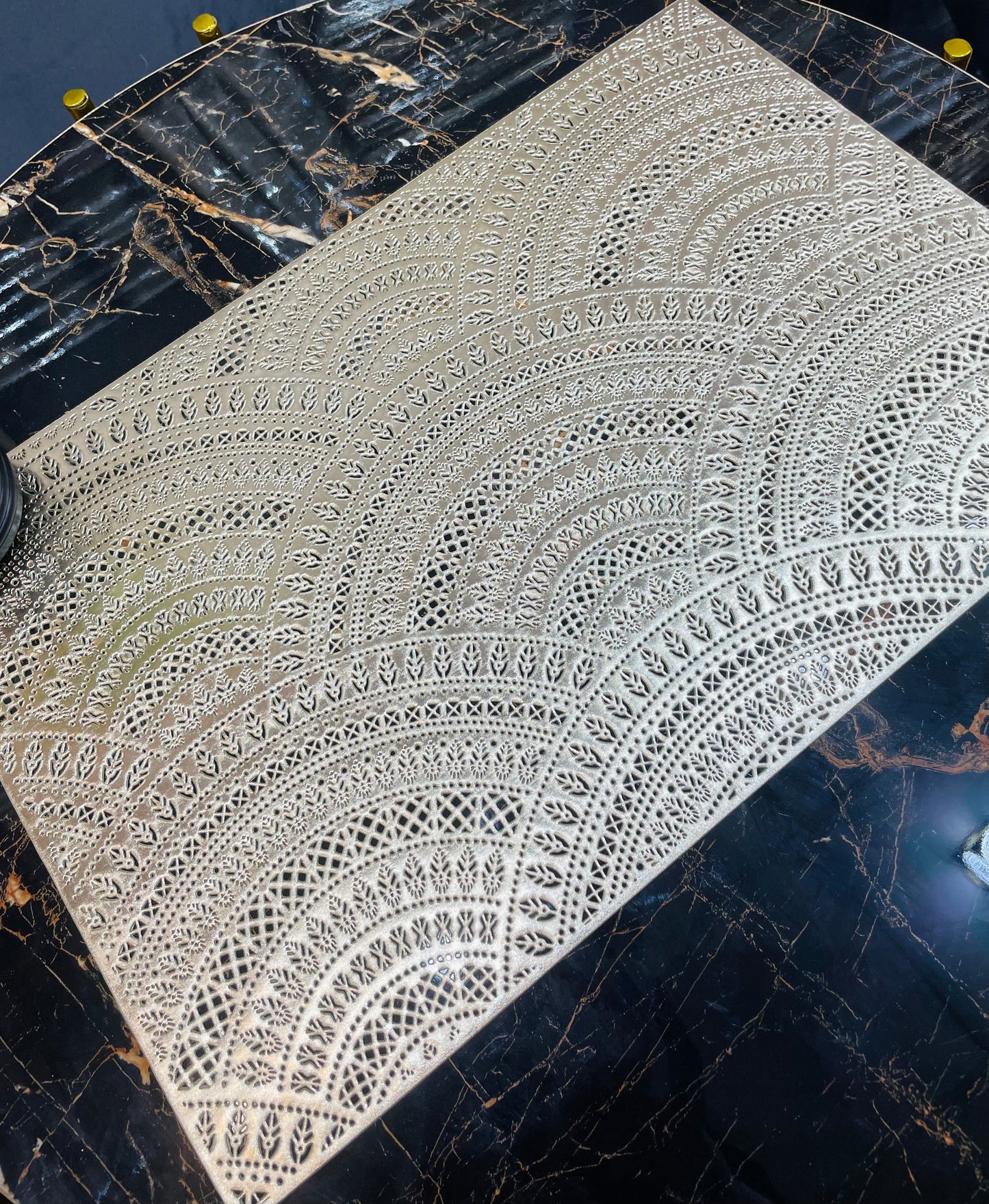 6pcs Plastic Table Mats