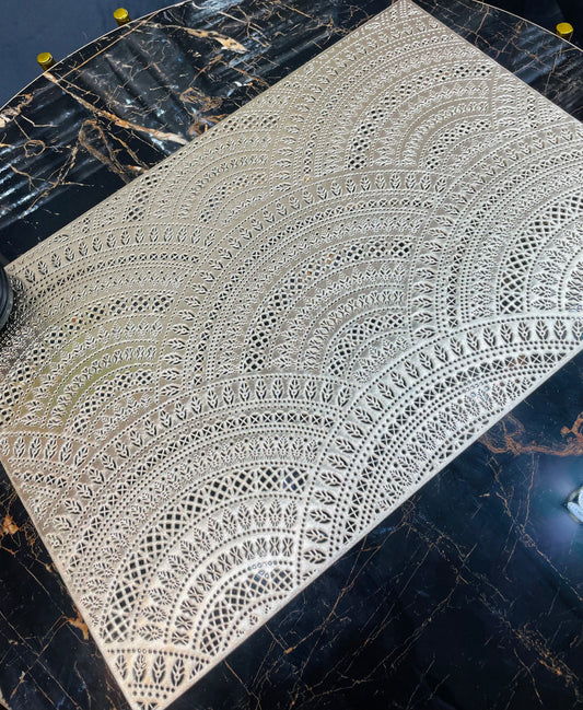 6pcs Plastic Table Mats