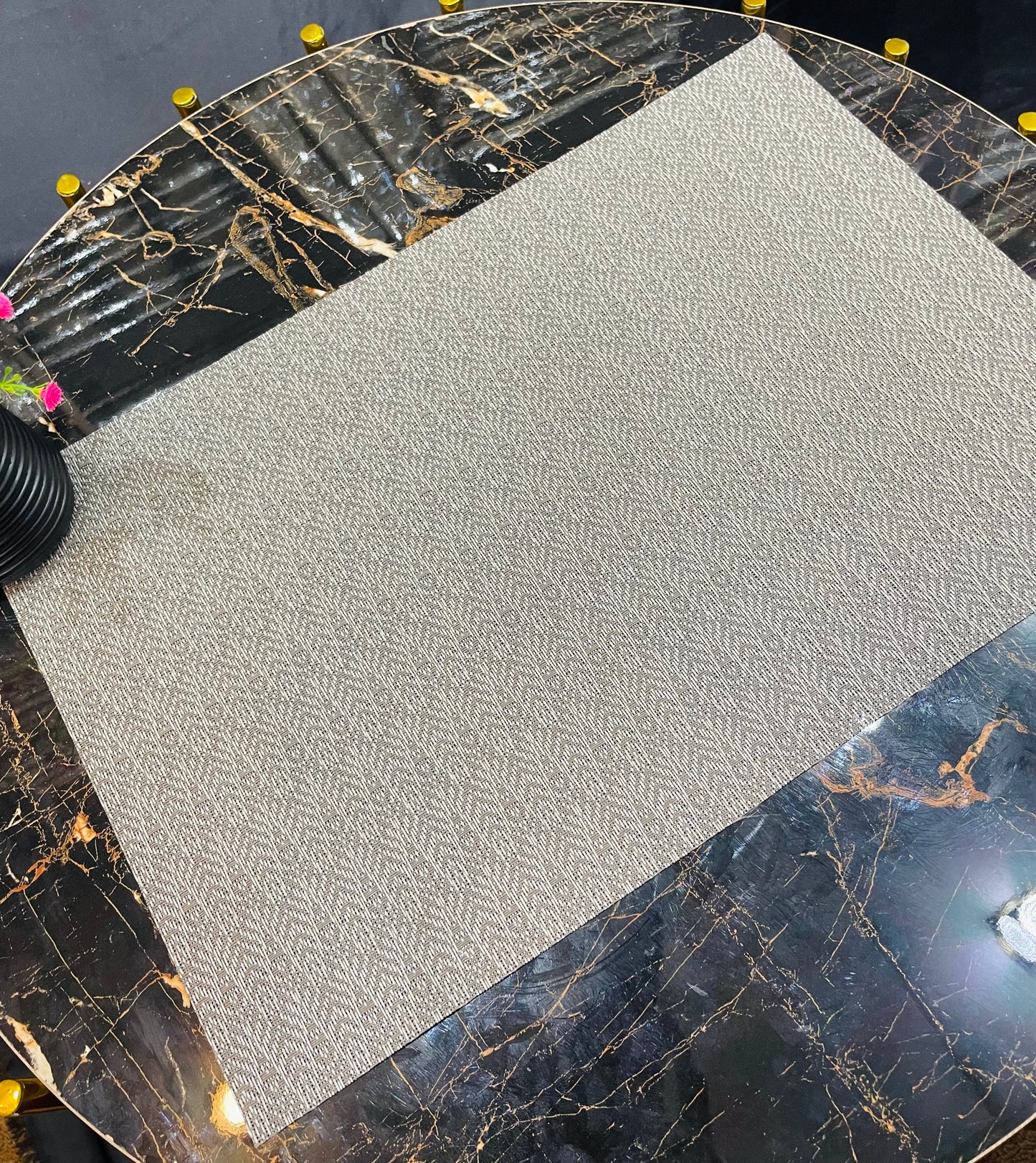 6pc Plastic Chatai Table Mats