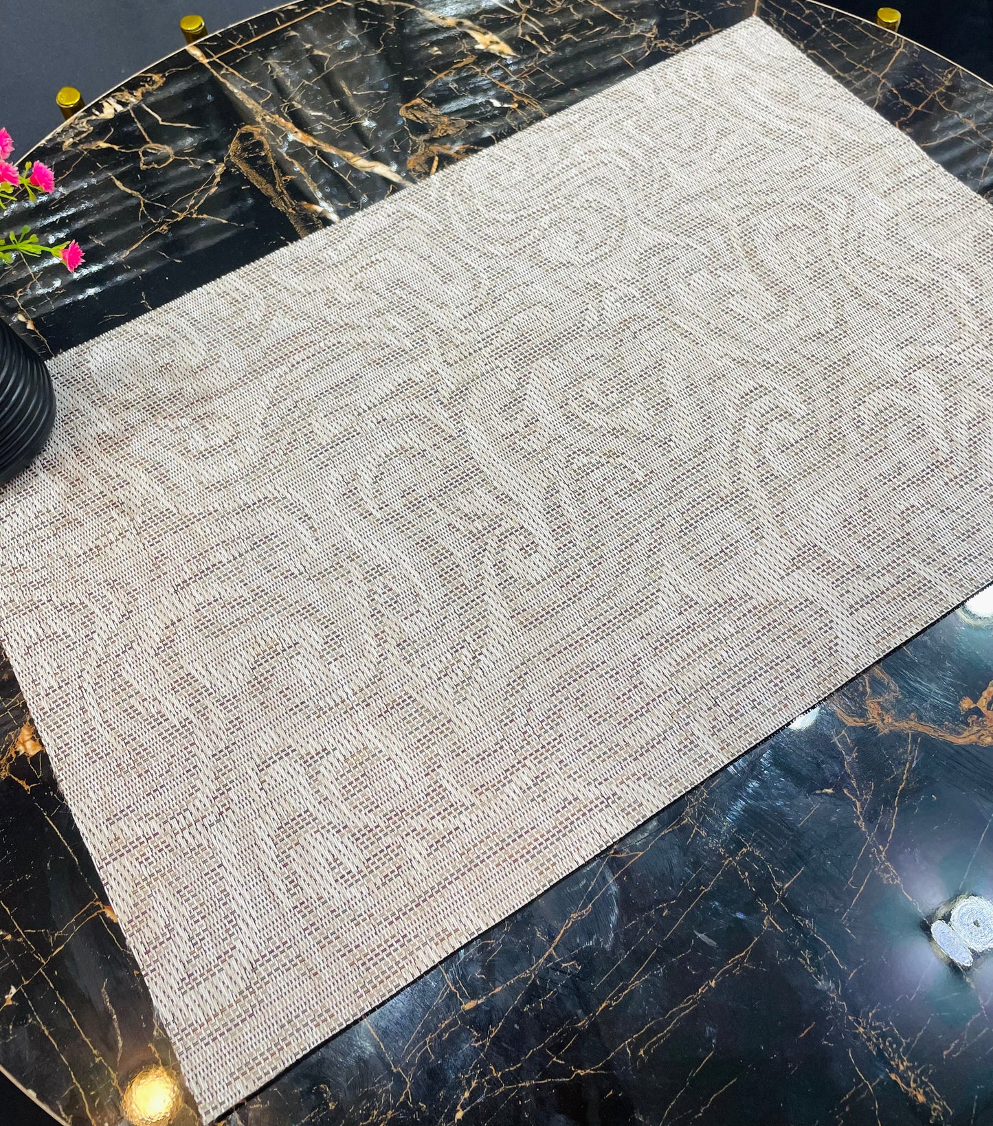 6pc Plastic Chatai Table Mats