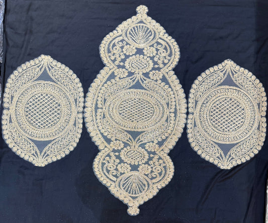Organza Net Fancy 3pc Set