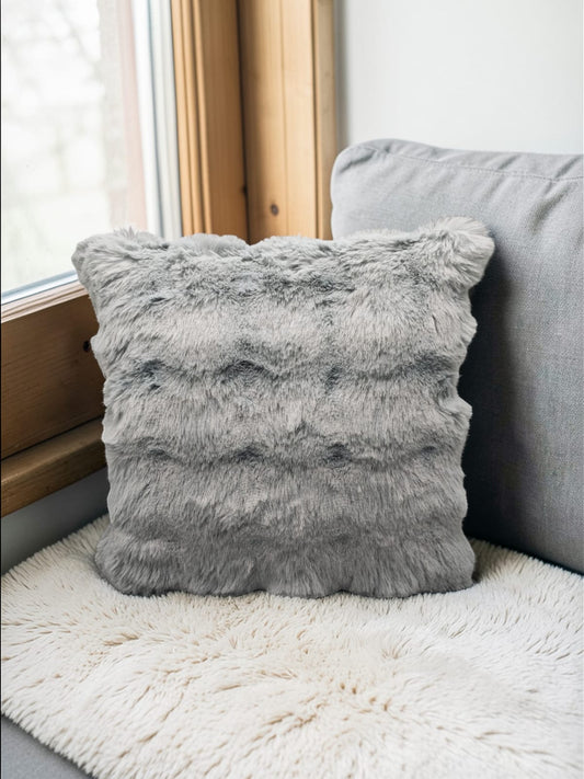 Extra Soft Fur Bhaari Double Sided Cushion