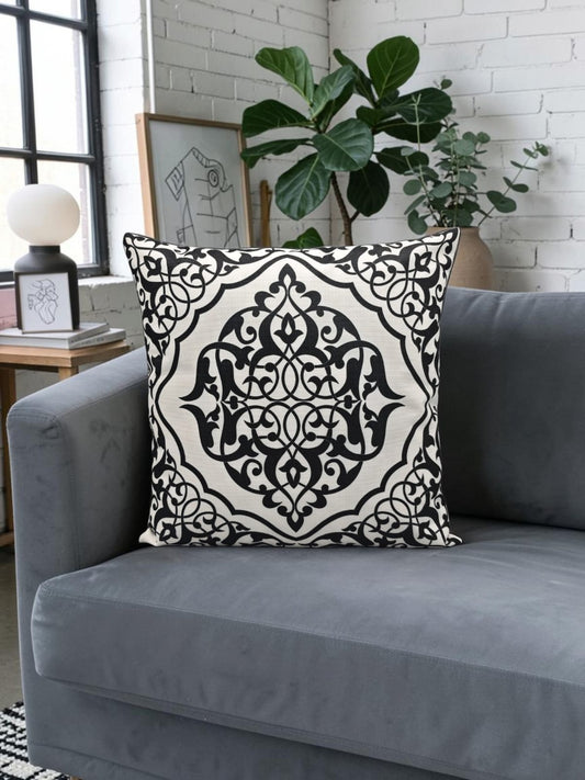 Printed Juut Black White Series Cushion