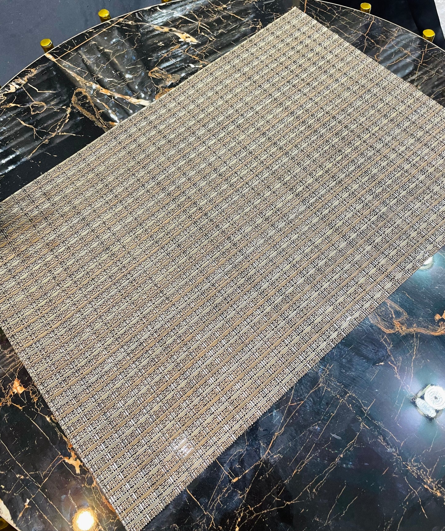 6pc Plastic Chatai Table Mats
