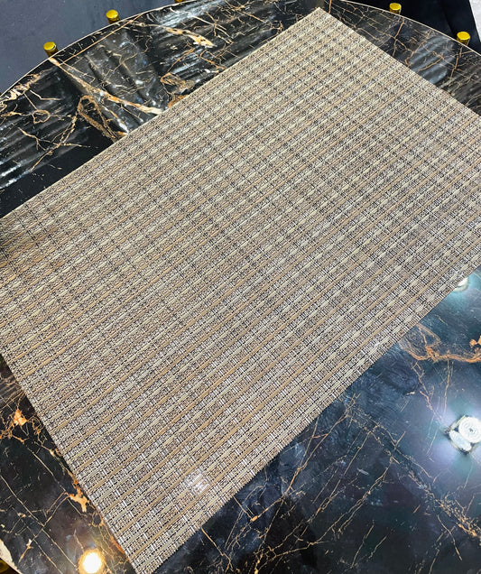 6pc Plastic Chatai Table Mats
