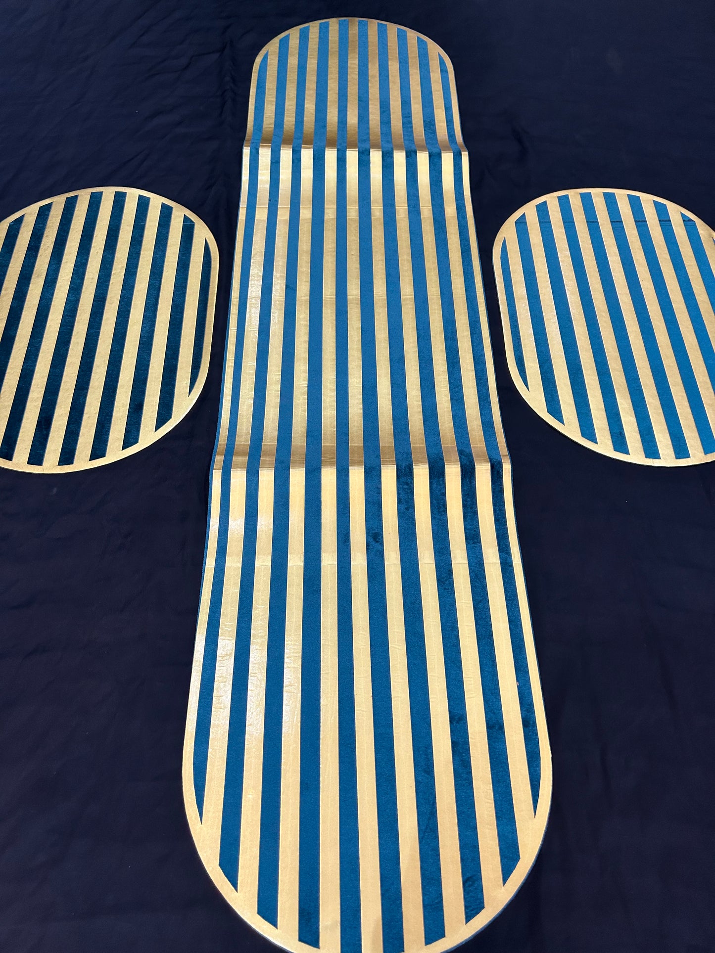 Velvet Lines 3pc Set