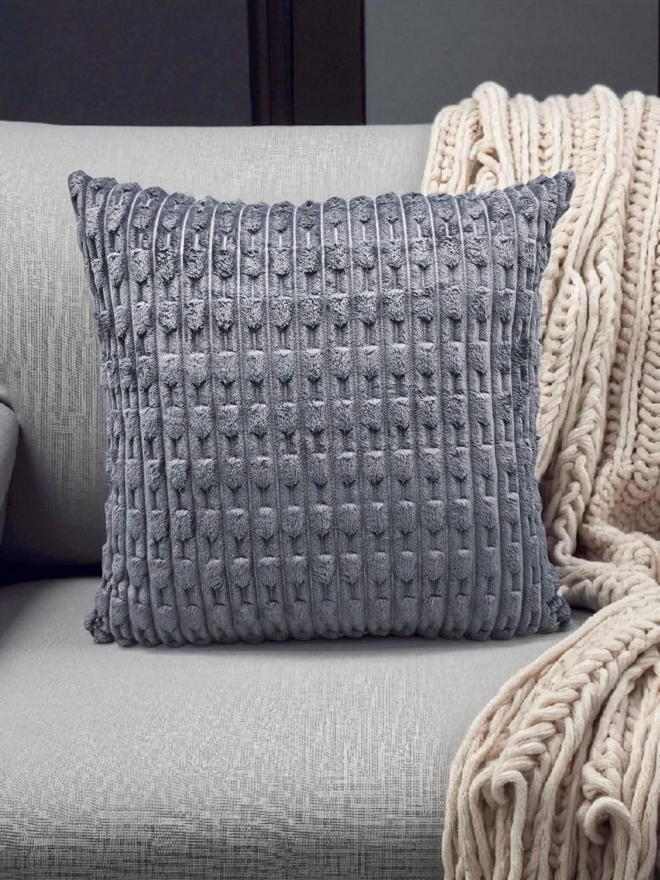 Fur Shamry Double Sided Cushion