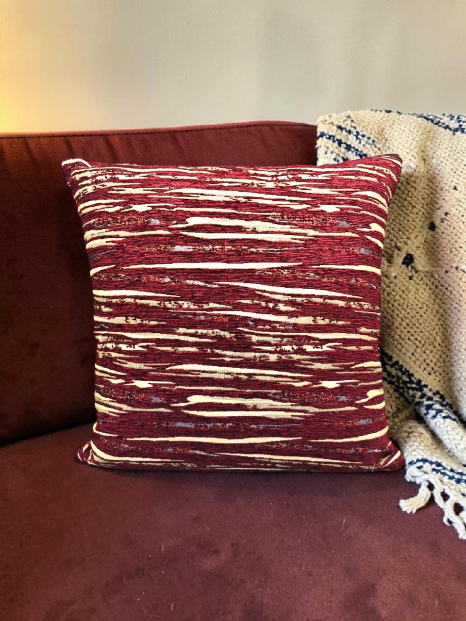 Line Jacquard Cushion