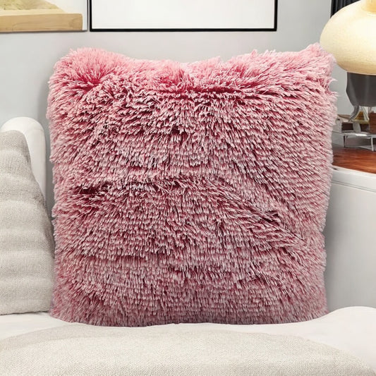 Soft Faux Fur Cushion Double Side