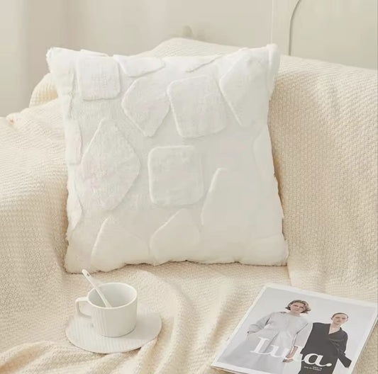 Fur Square Box Cushion