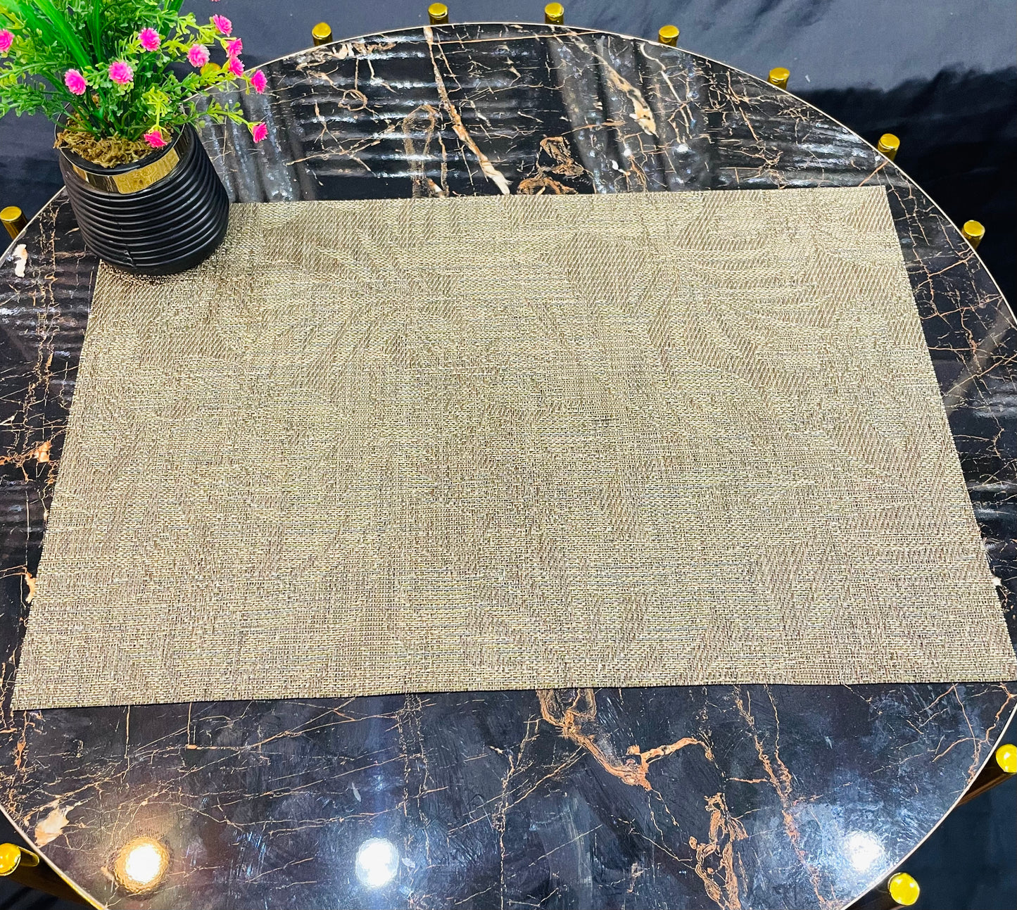 6pc Plastic Chatai Table Mats