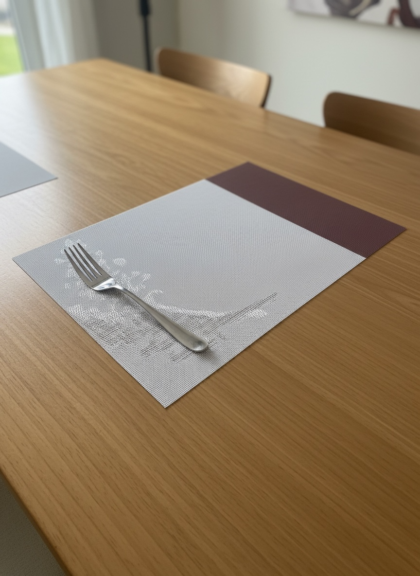 6pc Plastic Chatai Table Mats