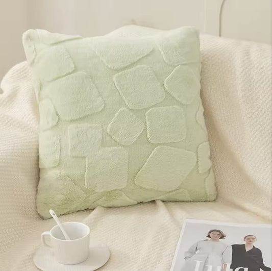 Fur Square Box Cushion