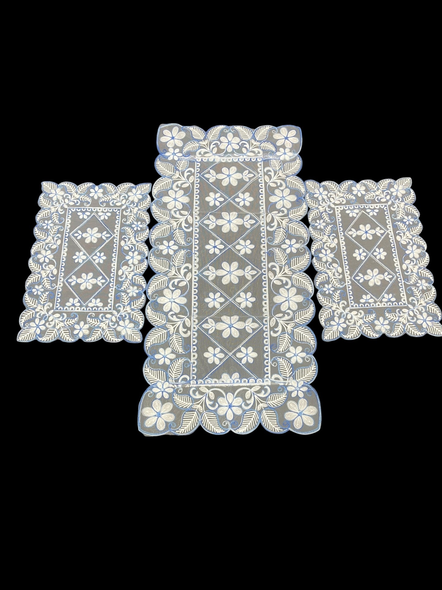 Dori Lace Work Imported 3pc Set