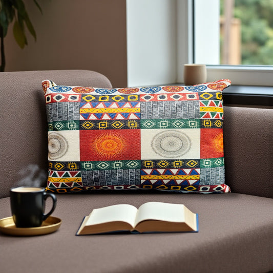 Printed Multi Series Rectangular Cushion