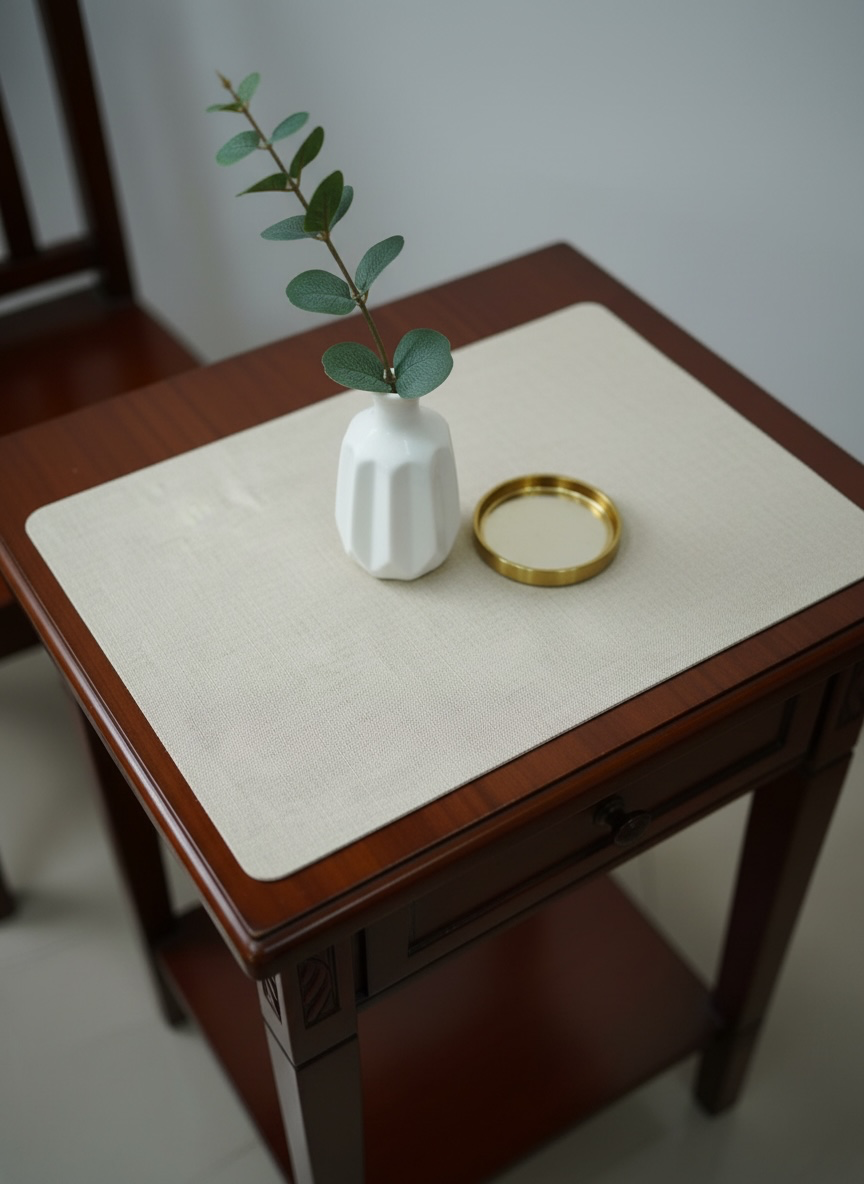 Imported Leather Waterproof Plastic Table Mat