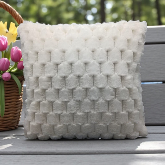 Soft Fluffy Fur Box Cushion