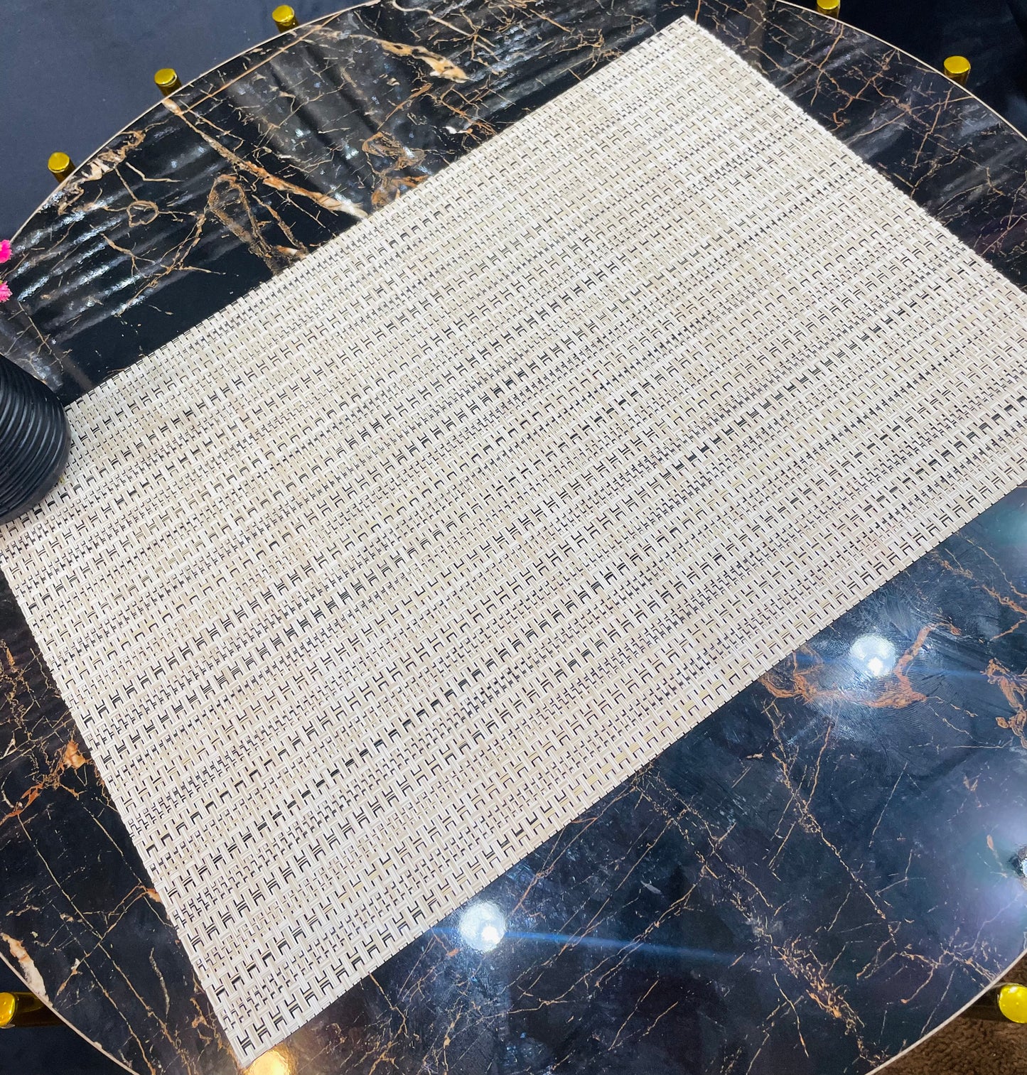 6pc Plastic Chatai Table Mats
