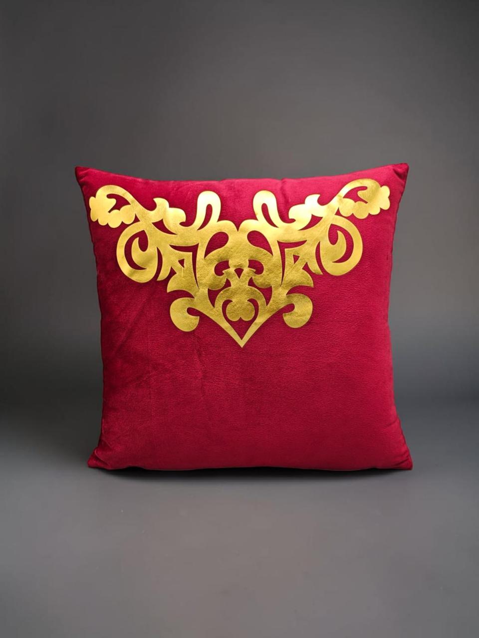 Italian Velvet Single Motive Cushion