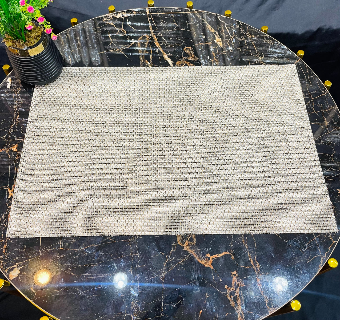 6pc Plastic Chatai Table Mats