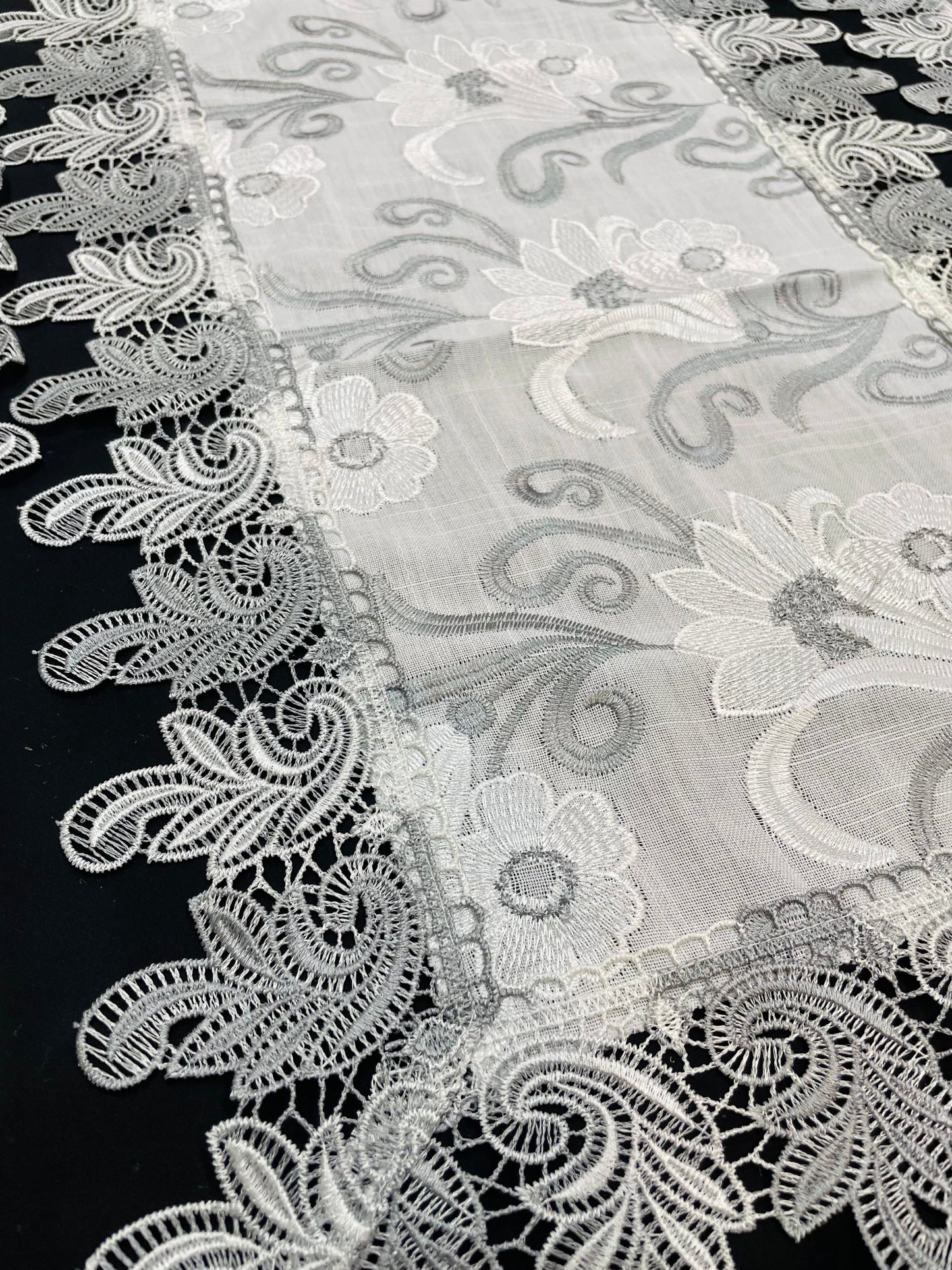 Fancy Shatal Embroidered 3pc Set