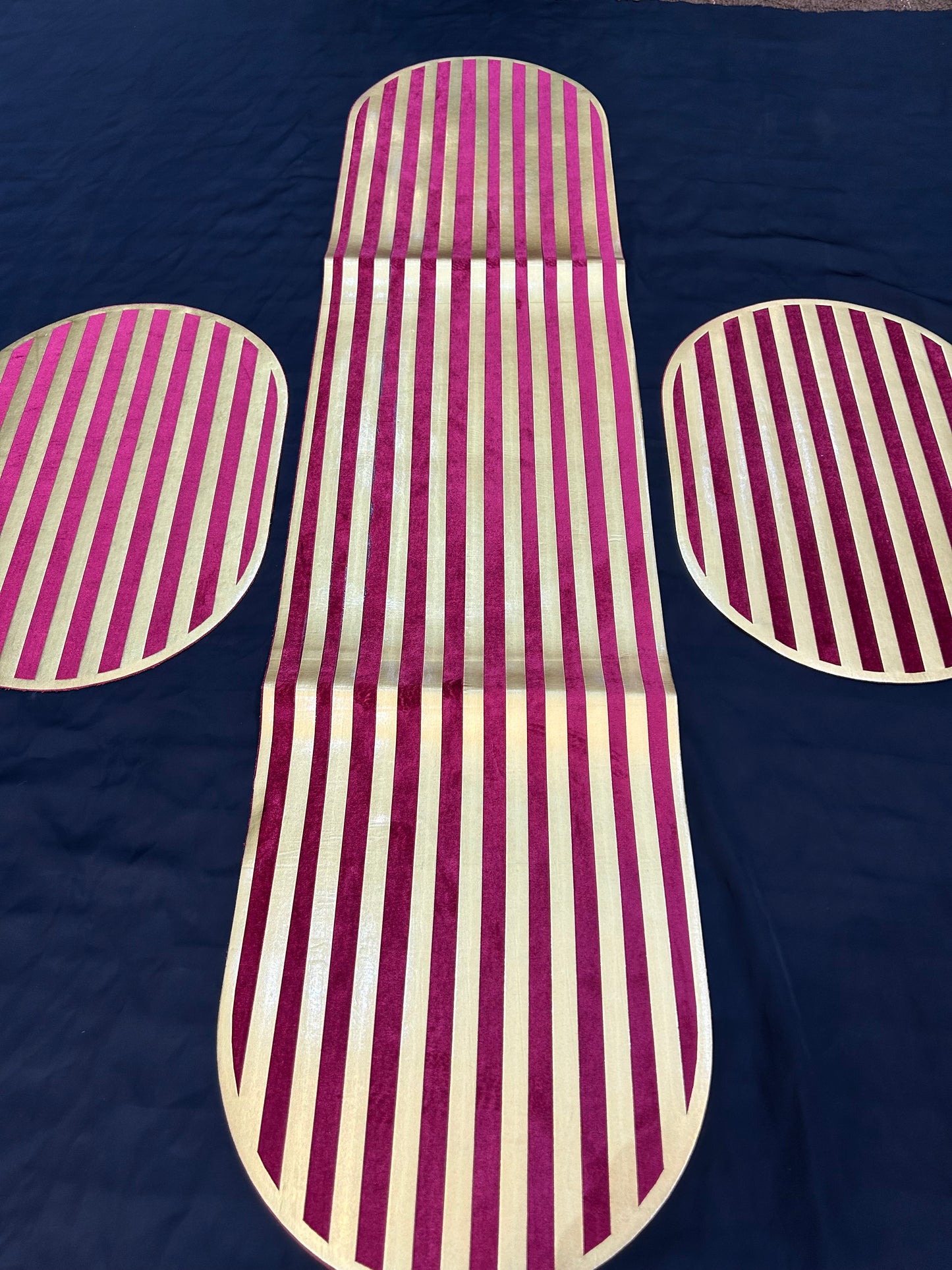 Velvet Lines 3pc Set