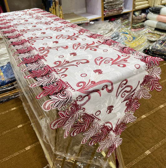Fancy Shatal Embroidered Table Runner