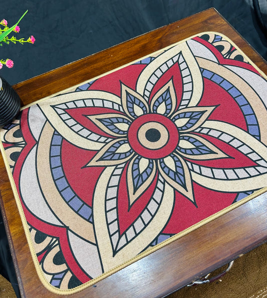 Multi Color Waterproof Plastic Table Mats