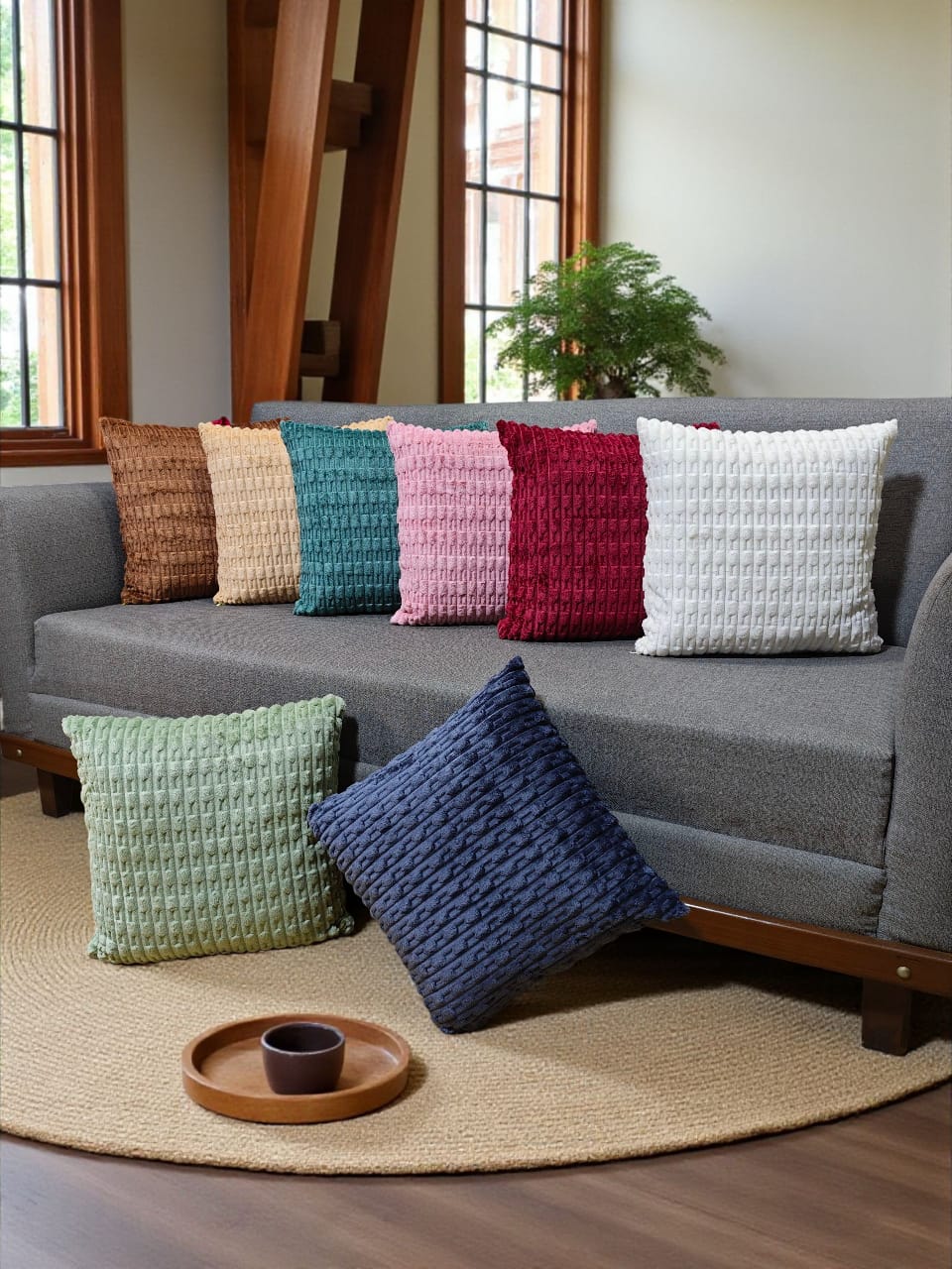 Fur Shamry Double Sided Cushion