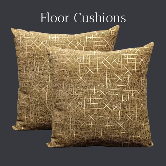 Knot Jacquard Floor Cushion