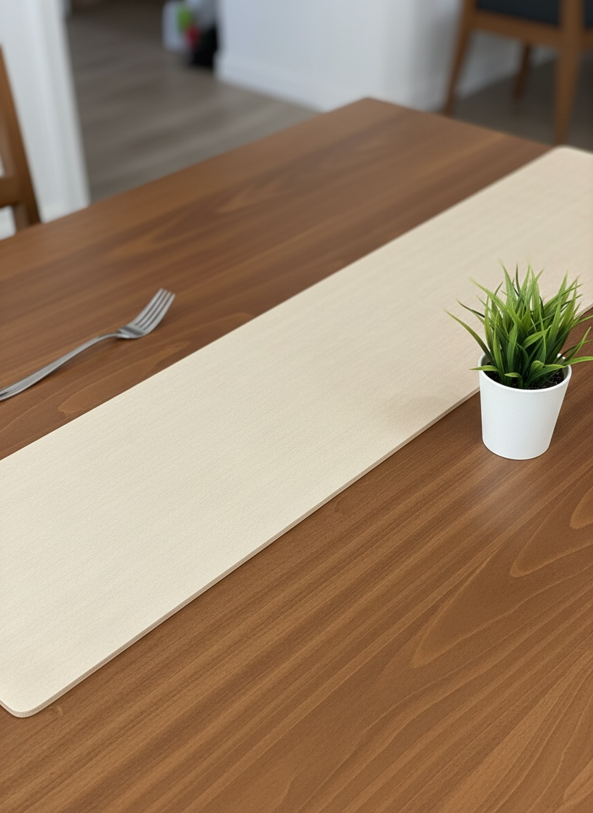 Imported Leather Rubber Dining Set ( 1 Runner & Mats )