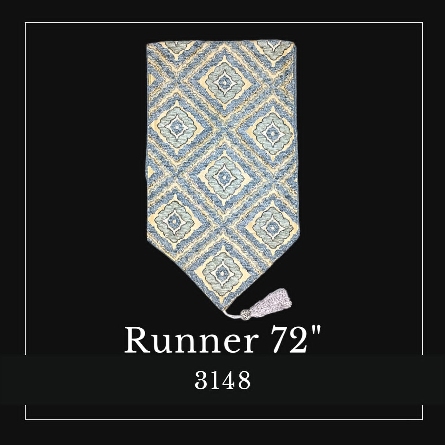 Box Jacquard Table Runner