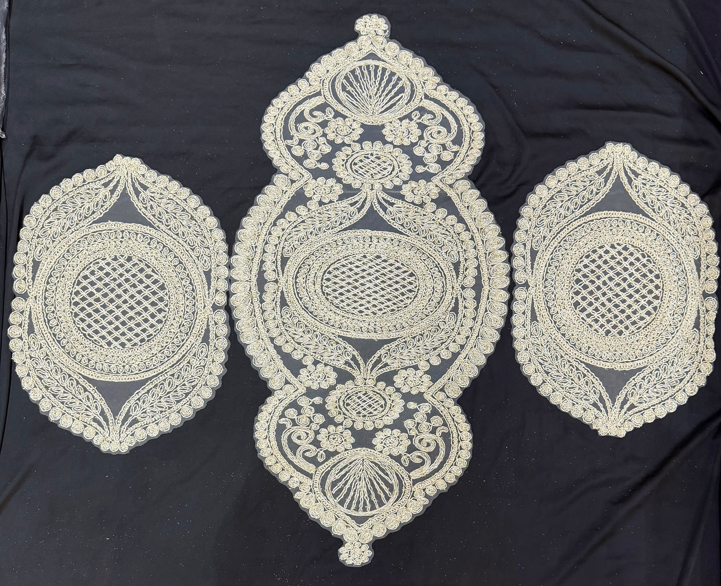 Organza Net Fancy 3pc Set